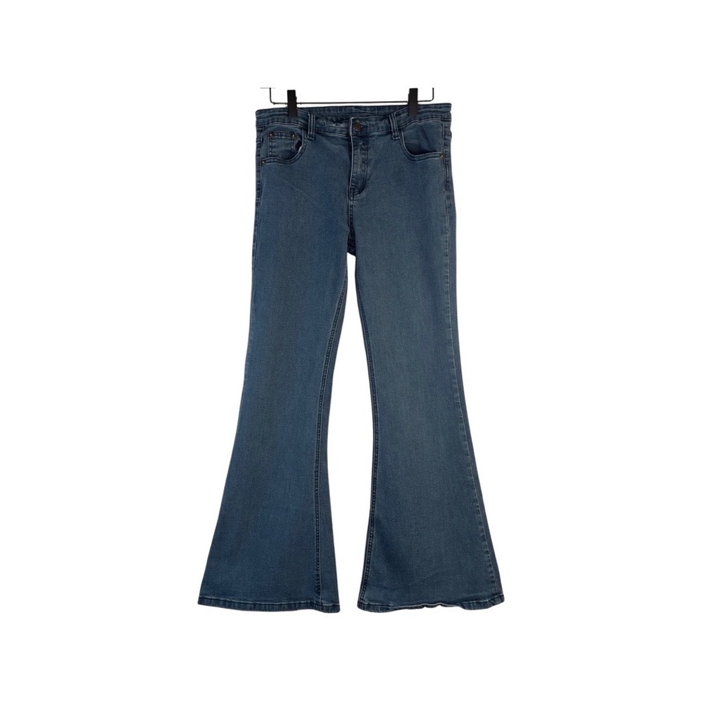 Sadie & Sage Mid-Rise Flare Jeans Size Large